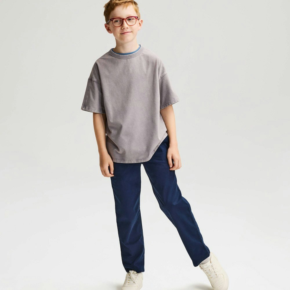 Cat & Jack Boys' Short Sleeve Oversized Heavyweight Washed T-Shirt: $10 Cat & Jack Boys' Short Sleeve Oversized Heavyweight Washed T-Shirt: $10