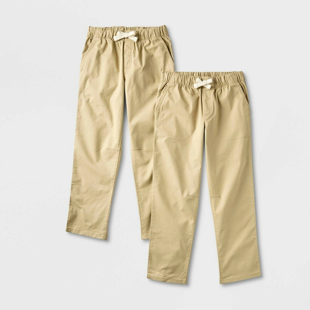 Cat & Jack Boys' Stretch Straight Fit Woven Pull-On Pants 2-Pack: $23.50 Cat & Jack Boys' Stretch Straight Fit Woven Pull-On Pants 2-Pack: $23.50
