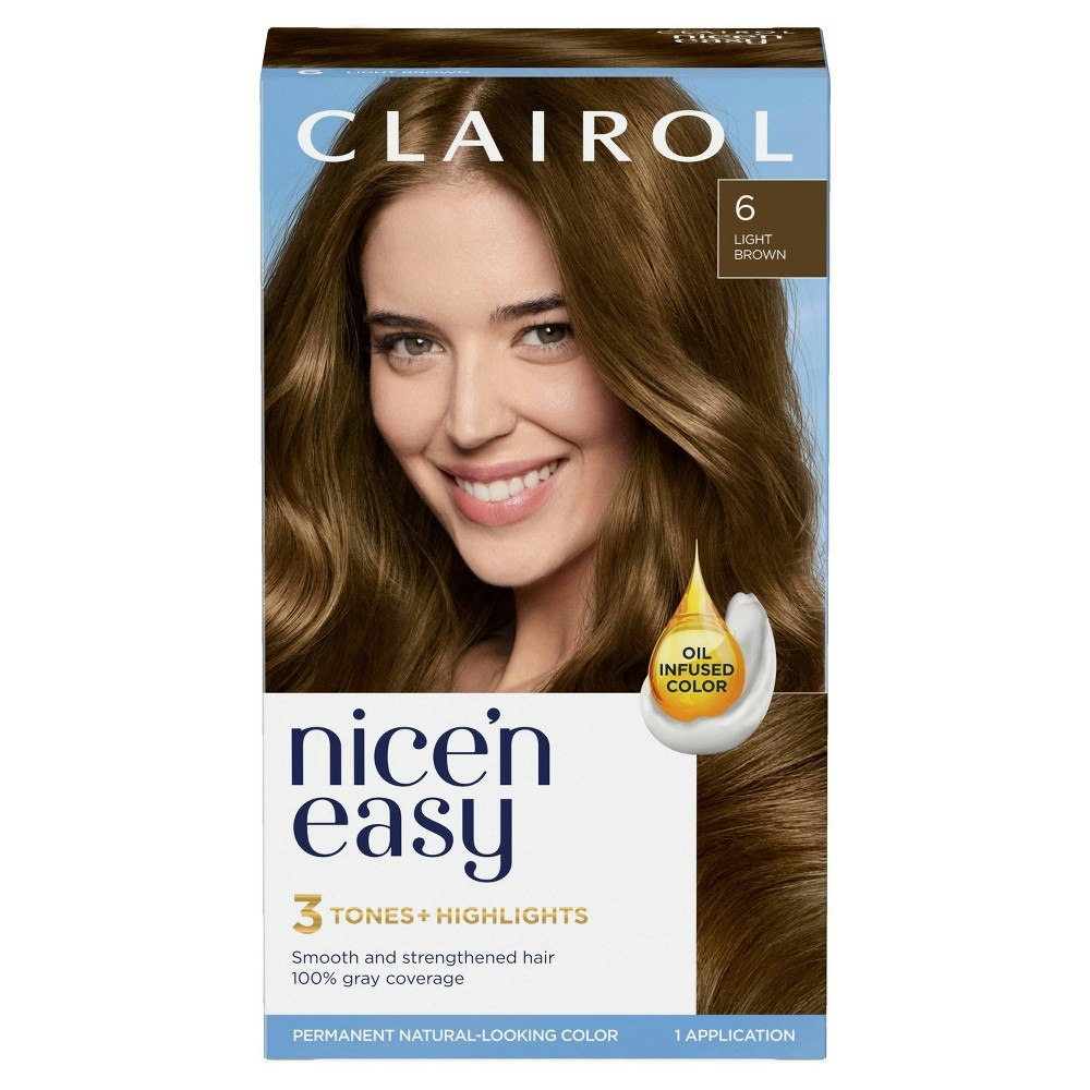 Clairol Nice'n Easy Permanent Hair Color: $8.49 Clairol Nice'n Easy Permanent Hair Color: $8.49
