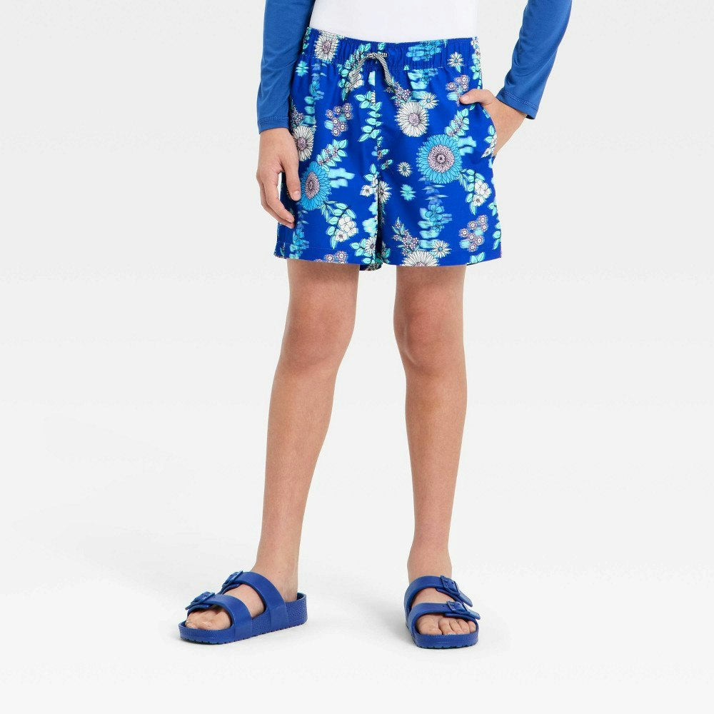 Art Class Boys' Floral Swim Trunks: $15 Art Class Boys' Floral Swim Trunks: $15