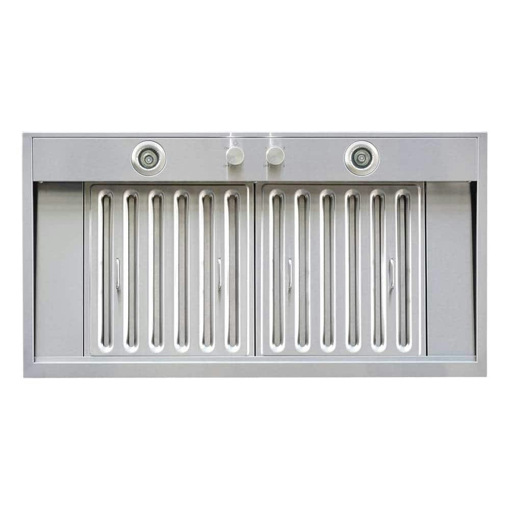 Windster 48-inch Externally Vented Range Hood Insert: $1,571.99 Windster 48-inch Externally Vented Range Hood Insert: $1,571.99