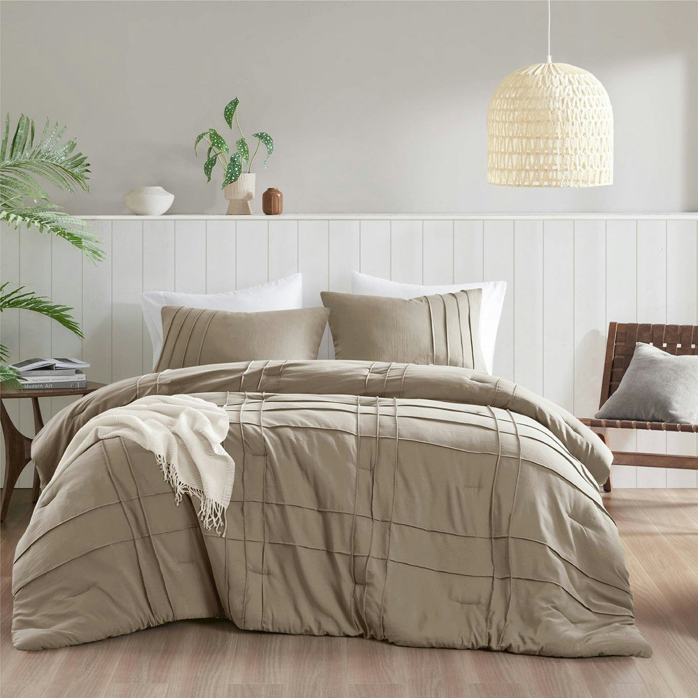 510 Design California King Porter Pleated Comforter Set: $54.99 510 Design California King Porter Pleated Comforter Set: $54.99