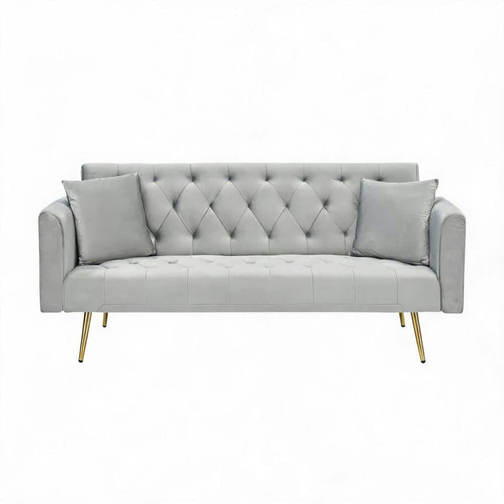 71-Inch Convertible Velvet Loveseat Sofa Bed: $608.38 71-Inch Convertible Velvet Loveseat Sofa Bed: $608.38