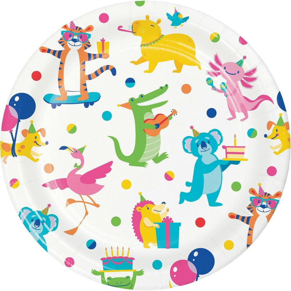 Say Hooray! Animal Jamboree 9-inch Paper Plates 32-Count: $24.99 Say Hooray! Animal Jamboree 9-inch Paper Plates 32-Count: $24.99