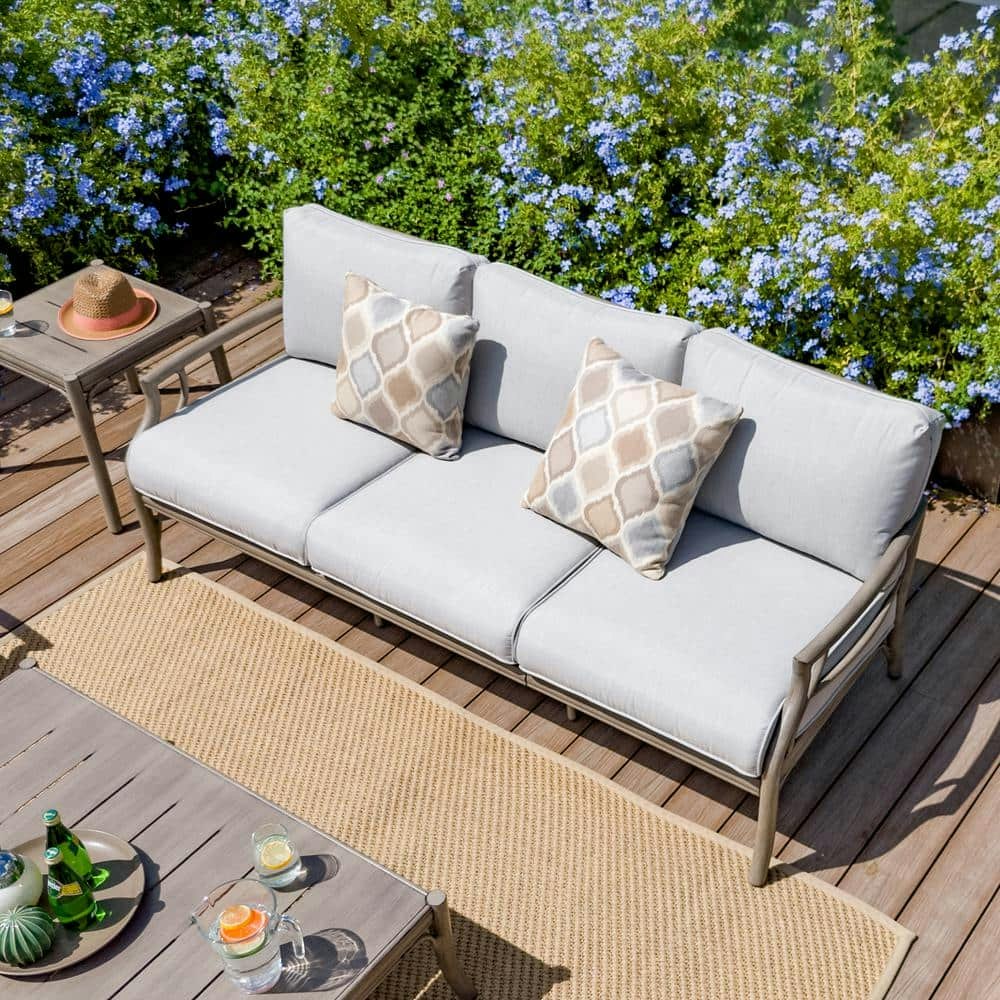 Lamando Aluminum Outdoor Sofa: $635.71 Lamando Aluminum Outdoor Sofa: $635.71