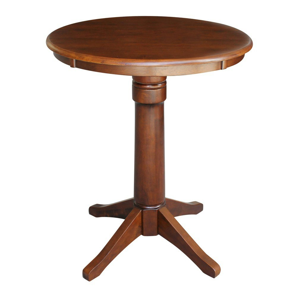 International Concepts 30-Inch Round Pedestal Counter Height Table: $255.99