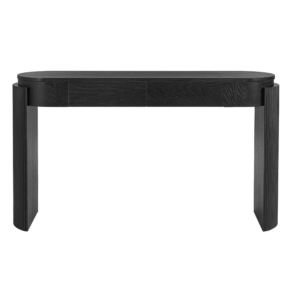 55.1-inch Oval MDF Console Table: $823.48 55.1-inch Oval MDF Console Table: $823.48