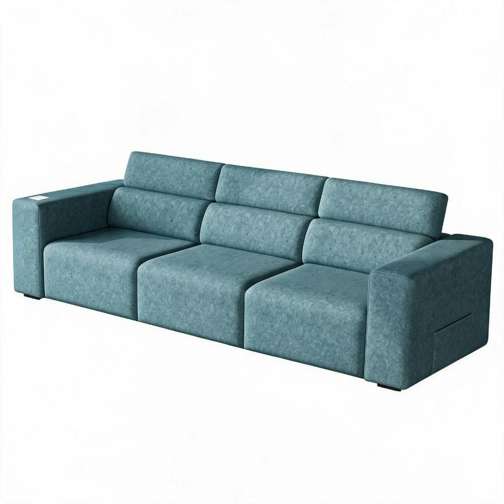 122-Inch 3-Piece Power Reclining Modular Sectional Sofa: $4,656.56 122-Inch 3-Piece Power Reclining Modular Sectional Sofa: $4,656.56