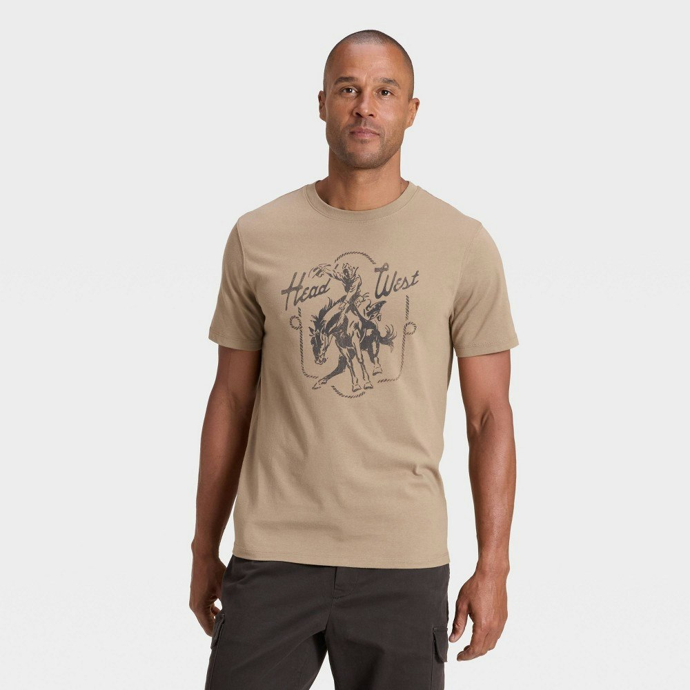 Goodfellow & Co Men's Head West Graphic T-Shirt: $13 Goodfellow & Co Men's Head West Graphic T-Shirt: $13