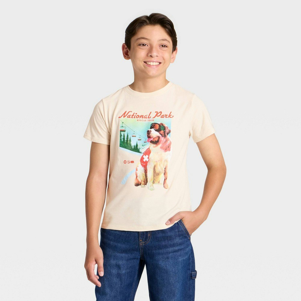 Cat & Jack Boys' National Park Dog Graphic T-Shirt: $6 Cat & Jack Boys' National Park Dog Graphic T-Shirt: $6