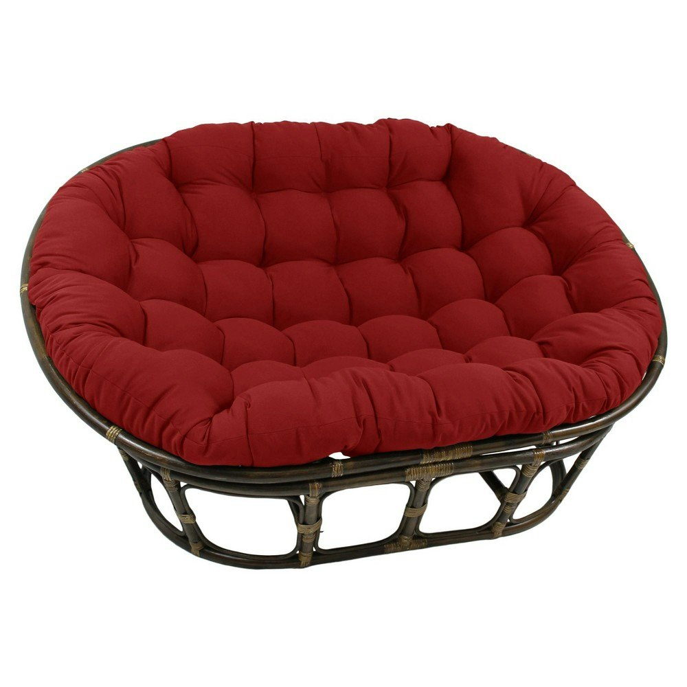 International Caravan 63"x45" Double Papasan with Twill Cushion: $549.99