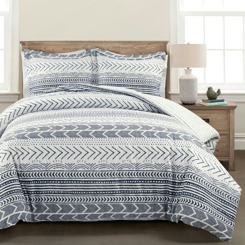 Lush Decor Hygge Geo Duvet and Sham 3-Piece Set: $90.99 Lush Decor Hygge Geo Duvet and Sham 3-Piece Set: $90.99