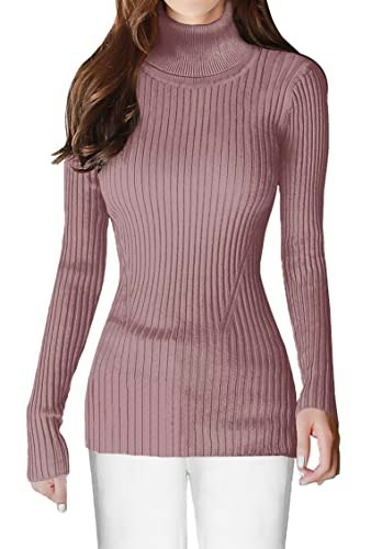 V28 Women's Stretchable Turtleneck Long Sleeve Sweater: $30.50 V28 Women's Stretchable Turtleneck Long Sleeve Sweater: $30.50