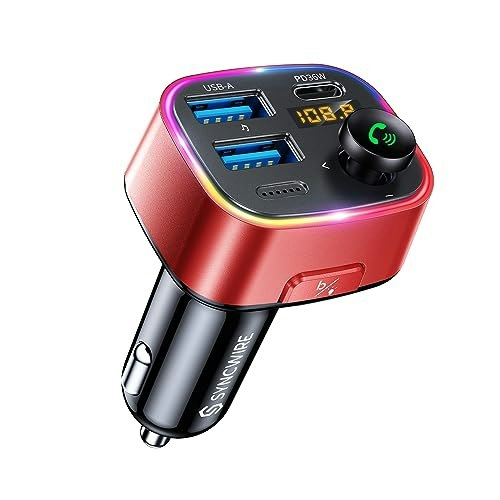Syncwire 48W Bluetooth 5.4 FM Transmitter Car Adapter: $22.94 Syncwire 48W Bluetooth 5.4 FM Transmitter Car Adapter: $22.94