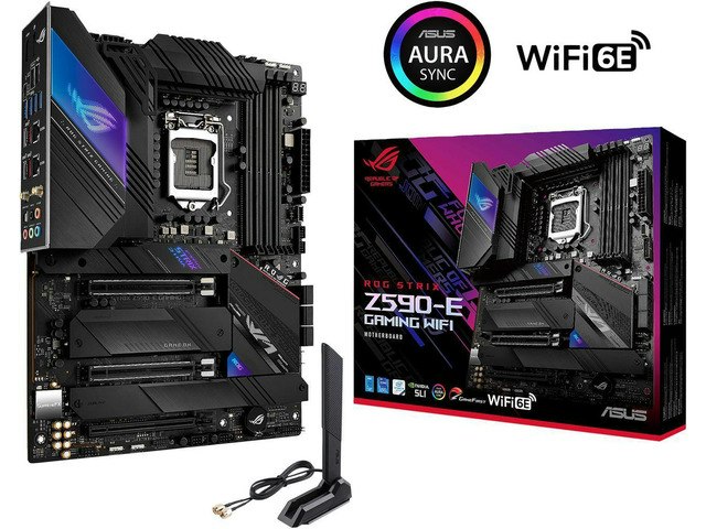 ASUS ROG Strix Z590-E Gaming WiFi Motherboard: $299 ASUS ROG Strix Z590-E Gaming WiFi Motherboard: $299