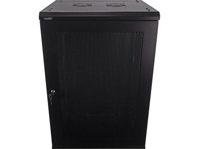 Navepoint 18U Wallmount Networking Perforated Cabinet: $705 Navepoint 18U Wallmount Networking Perforated Cabinet: $705