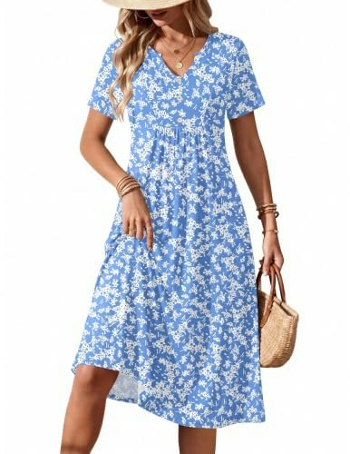 Zeagoo Women's Empire Waist T-Shirt Dress: $29.44 Zeagoo Women's Empire Waist T-Shirt Dress: $29.44