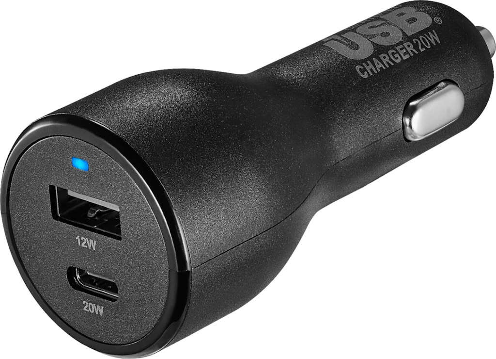 Best Buy Essentials 32W USB-C and USB Vehicle Charger: $9.99 Best Buy Essentials 32W USB-C and USB Vehicle Charger: $9.99