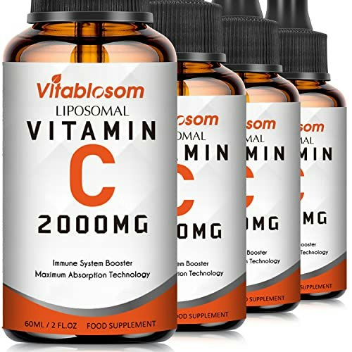 Vitablosom 2,000mg Liposomal Vitamin C Liquid 4-Pack: $48.18 Vitablosom 2,000mg Liposomal Vitamin C Liquid 4-Pack: $48.18