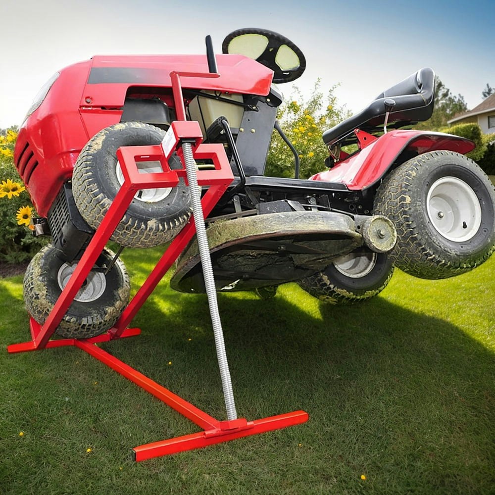 800-lb Capacity Lawn Tractor Mower Lift: $71.08 800-lb Capacity Lawn Tractor Mower Lift: $71.08