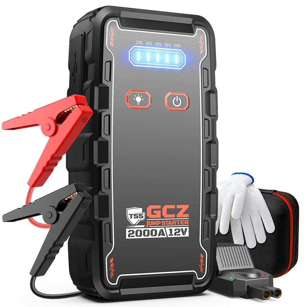 GCZ 2,000A 12,000mAh Car Battery Jump Starter: $39.59 GCZ 2,000A 12,000mAh Car Battery Jump Starter: $39.59