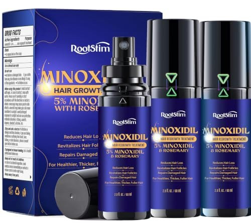 RootStim 5% Minoxidil Hair and Beard Growth Treatment 3-Pack: $28.89 RootStim 5% Minoxidil Hair and Beard Growth Treatment 3-Pack: $28.89