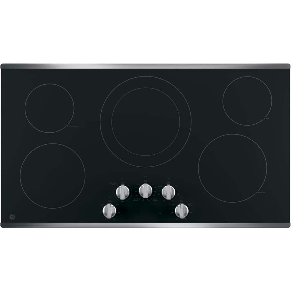 GE 36-Inch 5-Element Built-In Electric Cooktop: $928.99 GE 36-Inch 5-Element Built-In Electric Cooktop: $928.99
