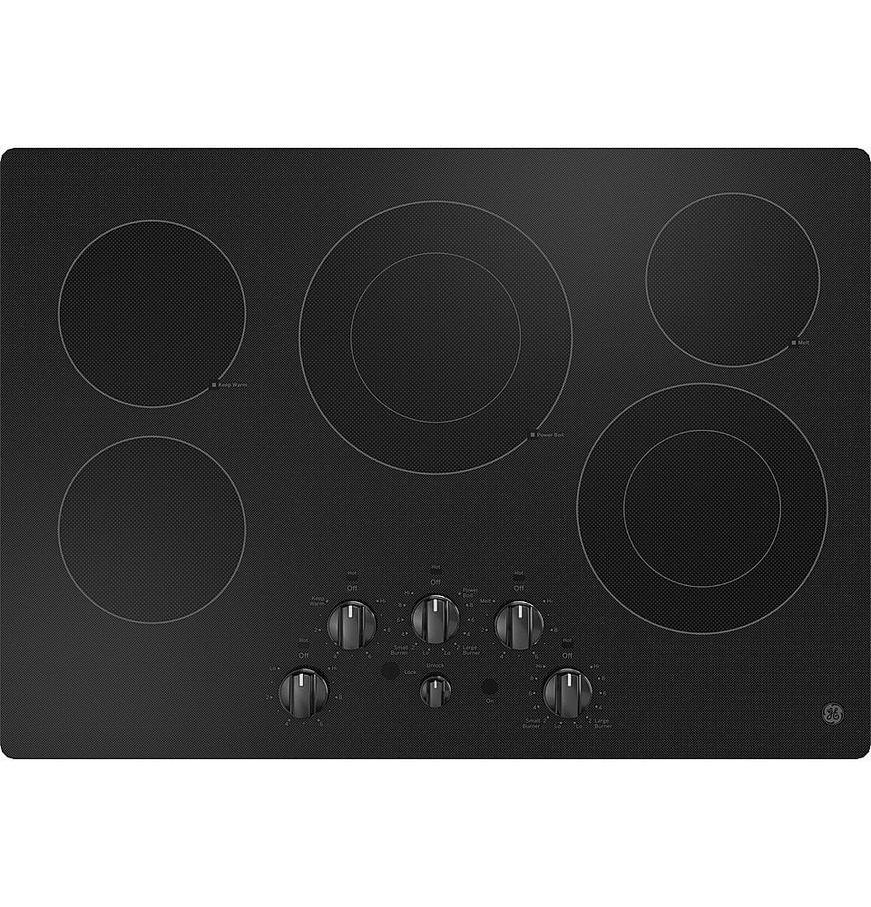 GE 30-Inch 5-Element Electric Built-In Cooktop: $799.99 GE 30-Inch 5-Element Electric Built-In Cooktop: $799.99
