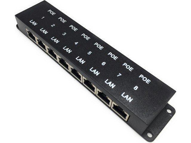 PoE Texas 8-Port Passive PoE Injector: $44.49 PoE Texas 8-Port Passive PoE Injector: $44.49