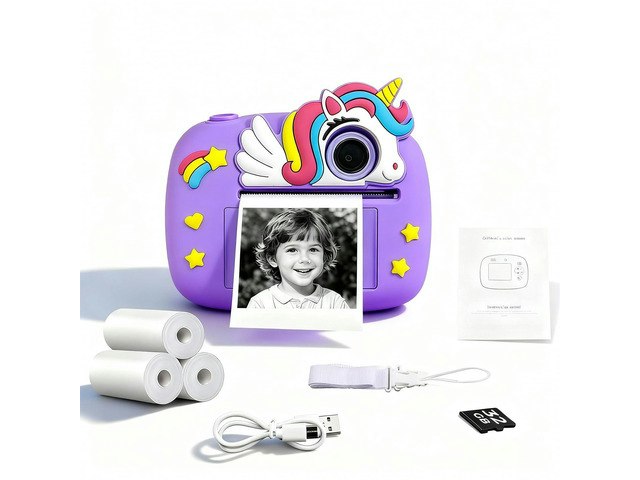 Kids' Instant Print Digital Camera with 32GB SD Card: $39.99 Kids' Instant Print Digital Camera with 32GB SD Card: $39.99