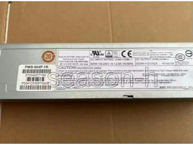 Supermicro 500W Power Supply: $66.79 Supermicro 500W Power Supply: $66.79