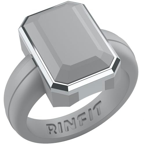 Rinfit Emerald Size 7 Silicone Ring with Stainless Steel Frame: $15.92 Rinfit Emerald Size 7 Silicone Ring with Stainless Steel Frame: $15.92