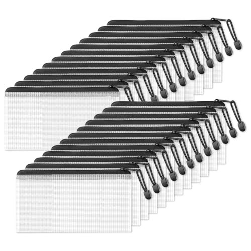 Sunee 4.6"x9.2" Plastic Mesh Zipper Pouch 24-Pack: $13.58 Sunee 4.6"x9.2" Plastic Mesh Zipper Pouch 24-Pack: $13.58