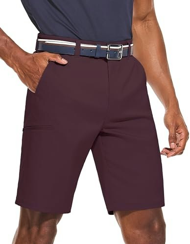 Puli Men's 10-Inch Quick Dry Golf Shorts: $14.98
