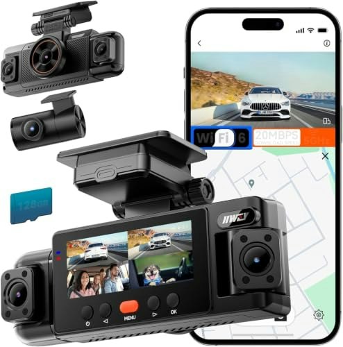 Iiwey N6 4-Channel 360-Degree Dash Cam with 128GB Card: $109.95 Iiwey N6 4-Channel 360-Degree Dash Cam with 128GB Card: $109.95
