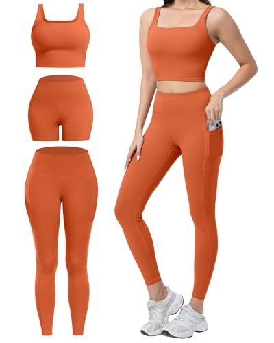 Salspor 3-Piece Women's Workout Set: $24.29 Salspor 3-Piece Women's Workout Set: $24.29