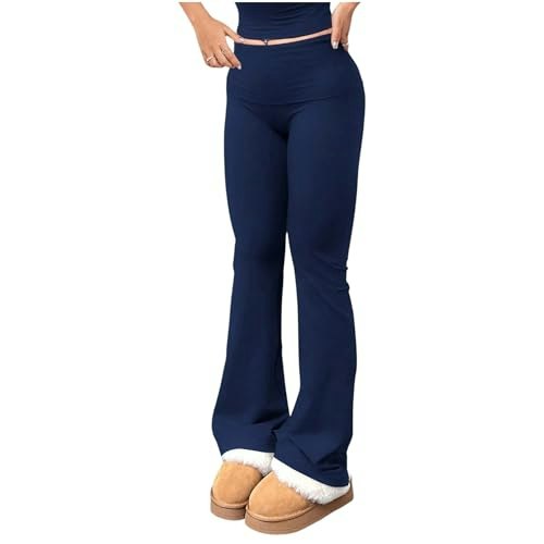 Faqudy Women's High Waisted Flare Leggings 3-Pack: $13.67 Faqudy Women's High Waisted Flare Leggings 3-Pack: $13.67