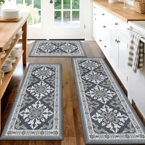 Kitchen Rug 3-Piece Set: $23.69 Kitchen Rug 3-Piece Set: $23.69