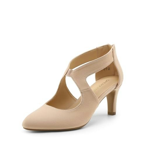 Dream Pairs Women's Closed Pointed Toe Kitten Heels: $36.53 Dream Pairs Women's Closed Pointed Toe Kitten Heels: $36.53