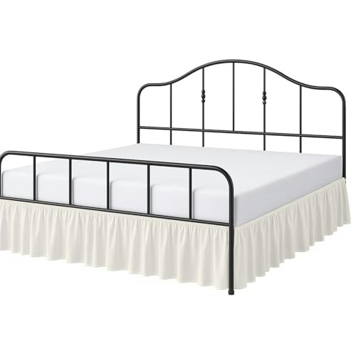Cottington Lane King Size 21-Inch Drop Ruffled Bed Skirt: $12.51