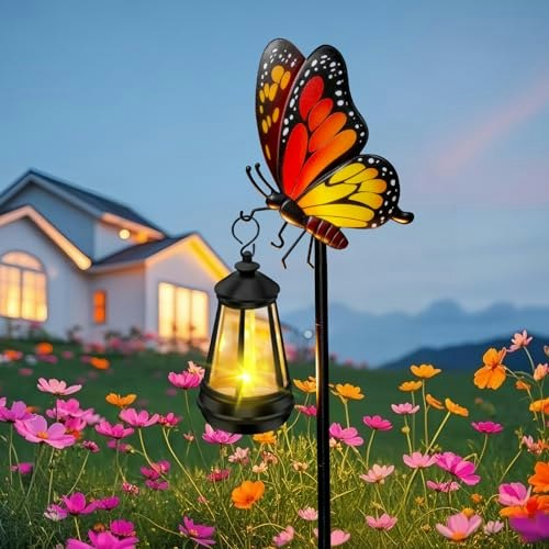 Edof Solar Butterfly Garden Stake Lights: $18.35 Edof Solar Butterfly Garden Stake Lights: $18.35