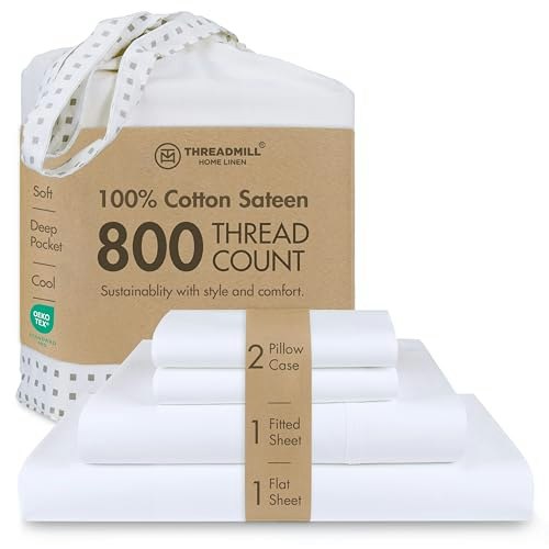 Threadmill 800 Thread Count Cotton Full Sheet Set: $76.49 Threadmill 800 Thread Count Cotton Full Sheet Set: $76.49