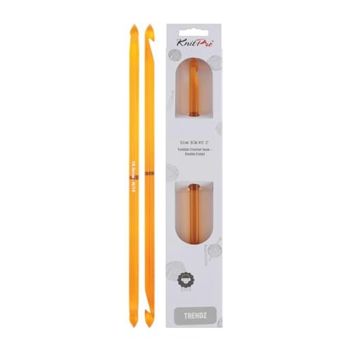 KnitPro Trendz 10mm Double-Ended Crochet Hook: $19.71 KnitPro Trendz 10mm Double-Ended Crochet Hook: $19.71