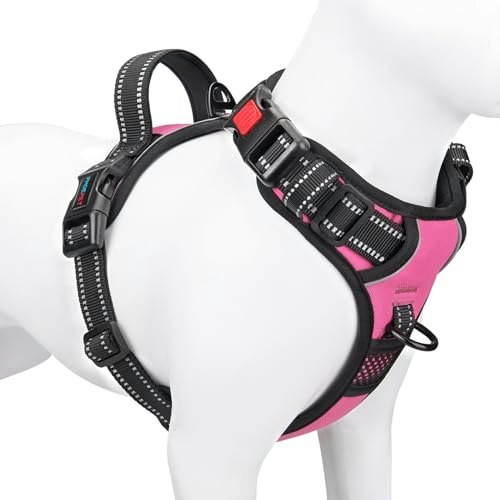 Phoepet Medium Reflective No-Pull Dog Harness: $21.99 Phoepet Medium Reflective No-Pull Dog Harness: $21.99