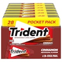 Trident Cinnamon Sugar Free Chewing Gum 6-Pack for $19 + free shipping w/ Prime