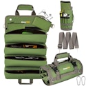 Roll Up Tool Bag w/ Detachable Pouches for $11 + free shipping w/ Prime