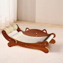 Large Cat Scratcher Bed w/ Extra Pad for $16 + free shipping w/ Prime