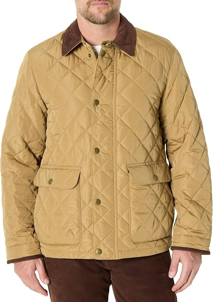 Amazon Essentials Men's Quilted Midweight Jacket: $15 w/ Prime