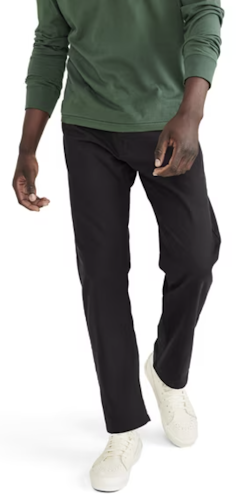 Dockers Men's 5-Pocket Straight Fit Stretch Pants for from $11 + free shipping w/ $35