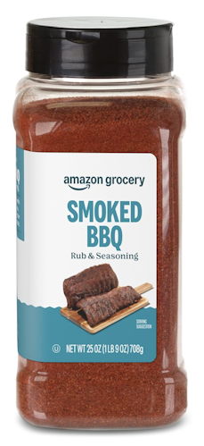 Amazon Grocery Smoked BBQ Rub & Seasoning 25-oz. Jar for $3.76 via Sub & Save + free shipping w/ Prime